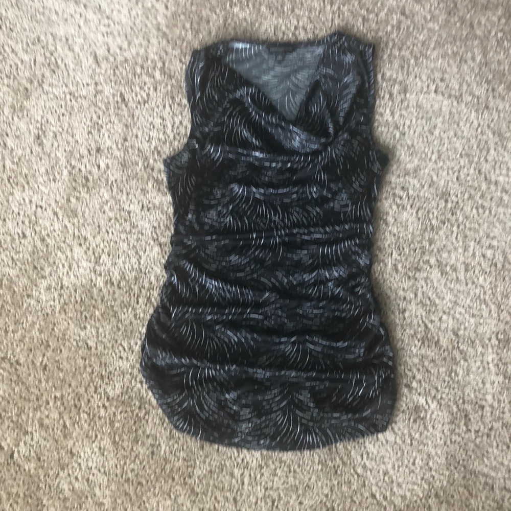 Banana Republic sleeveless blouse.